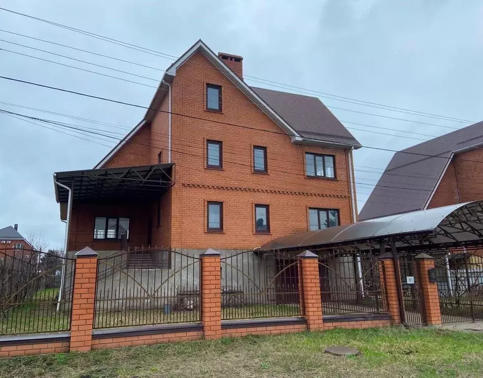 Дом в Краснодарский край, Краснодар Копанской хут., ул. Уренгойская, ... - Фото 1