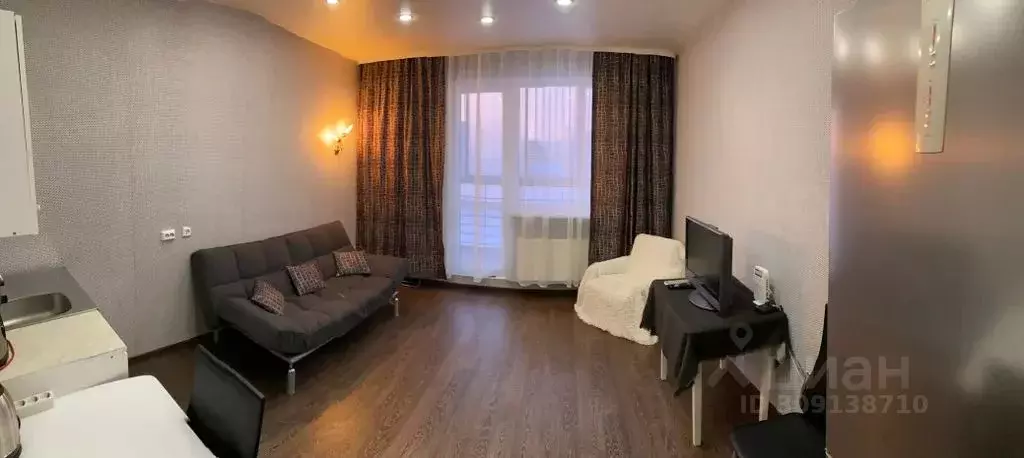 Студия Иркутская область, Иркутск проезд Юрия Тена, 12/5 (30.0 м) - Фото 1