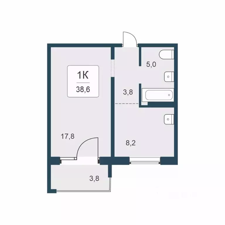 1-к кв. Новосибирская область, Новосибирск ул. Сибиряков-Гвардейцев, ... - Фото 1