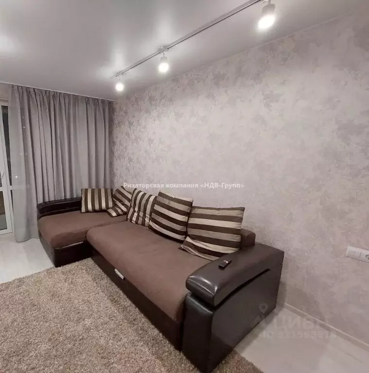 1-к кв. Хабаровский край, Хабаровск ул. Сысоева, 18 (32.0 м) - Фото 0