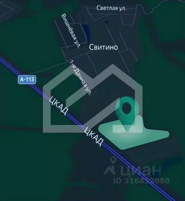 Склад в Московская область, Наро-Фоминский городской округ, д. Свитино ... - Фото 1