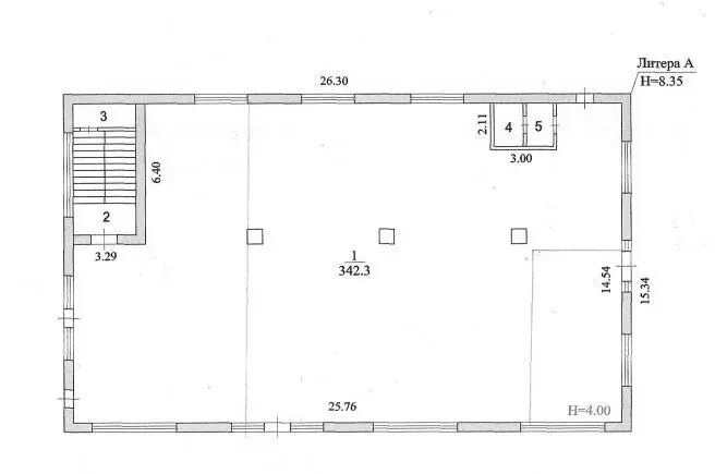 Помещение свободного назначения (342 м) - Фото 2