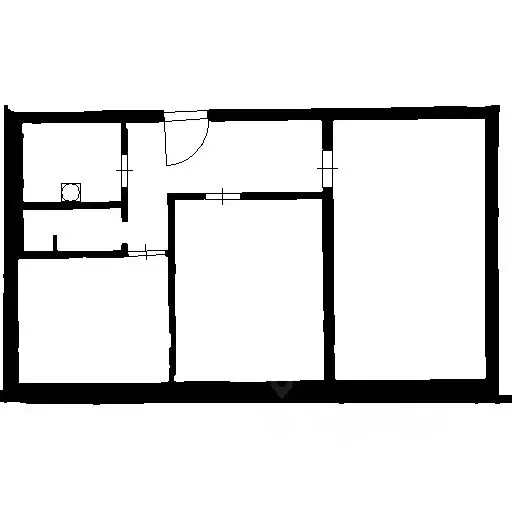 2-к кв. Санкт-Петербург ул. Катерников, 5к1 (54.9 м) - Фото 2