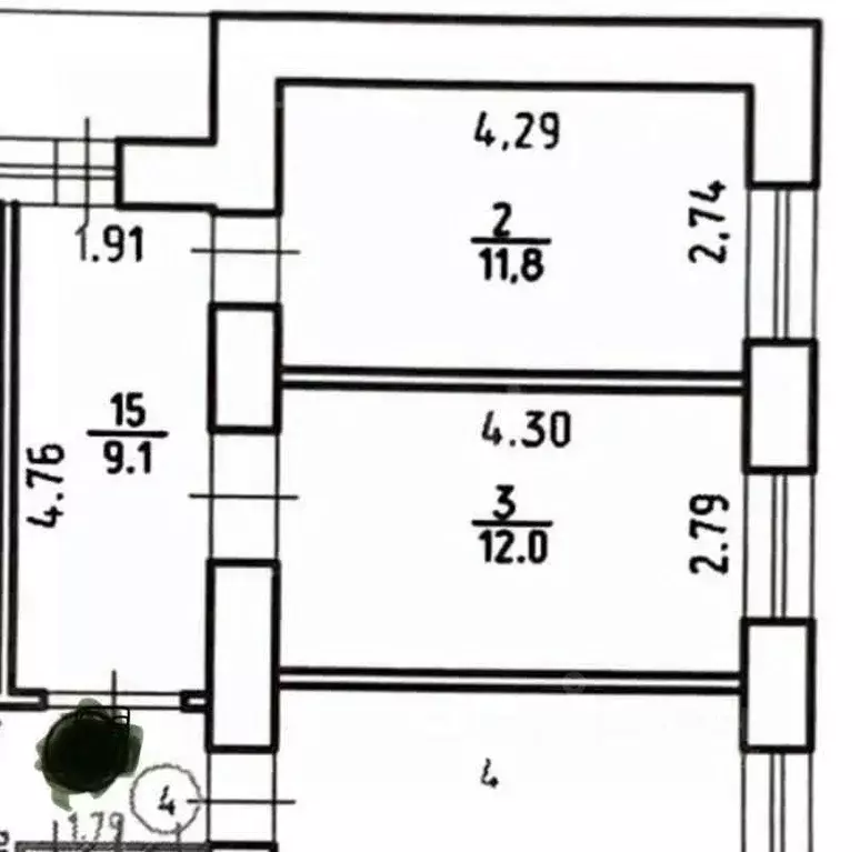 Комната Удмуртия, Ижевск ул. Орджоникидзе, 10 (33.0 м) - Фото 2
