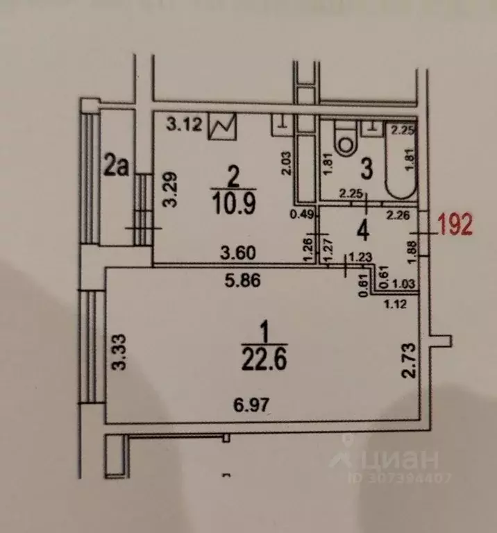 1-к кв. Москва Аминьевское ш., 4Дк1 (42.0 м) - Фото 1