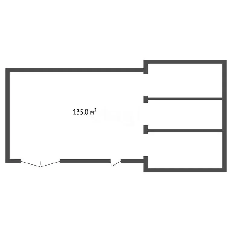 Помещение свободного назначения (135 м) - Фото 1