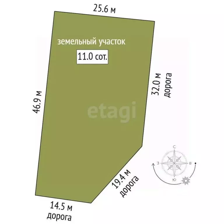 Участок в Костромская область, Нерехтский район, Воскресенское с/пос, ... - Фото 2