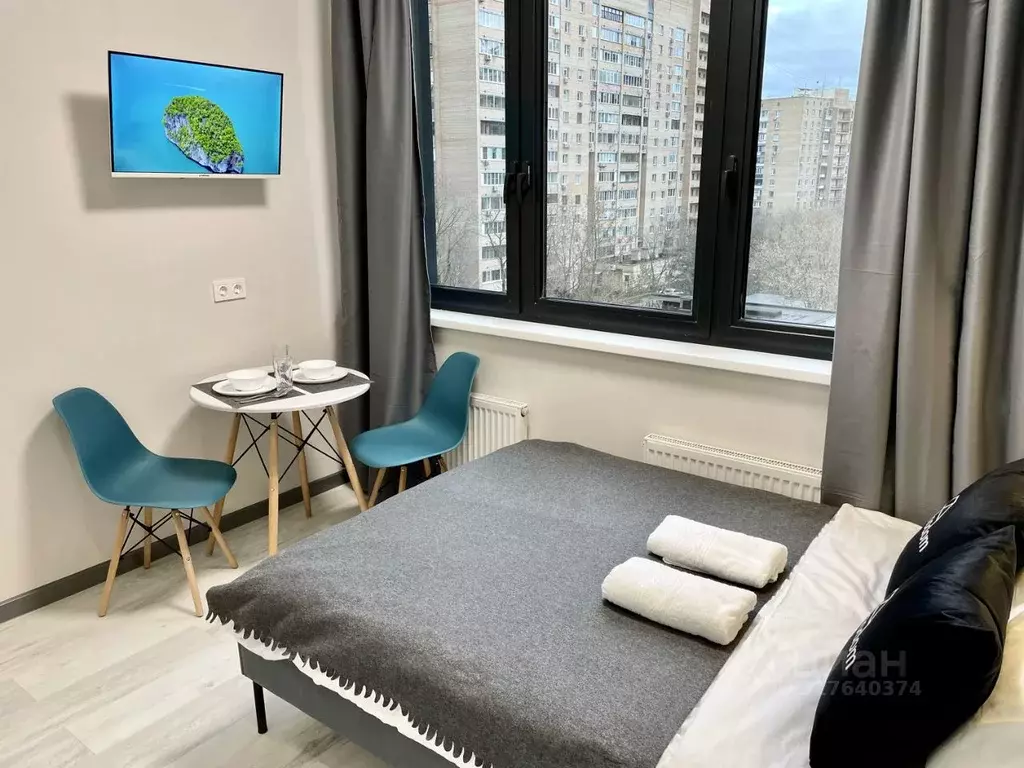 Студия Москва ул. Ивана Франко, 6 (18.0 м) - Фото 1