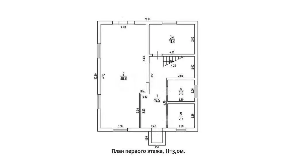 Дом в Калининград, СНТ Колосок, Космическая улица (160 м) - Фото 1