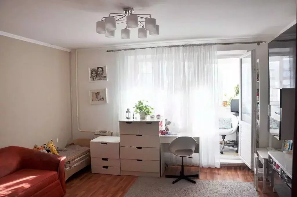 1-к кв. Московская область, Краснознаменск ул. Гагарина, 17 (46.2 м) - Фото 1