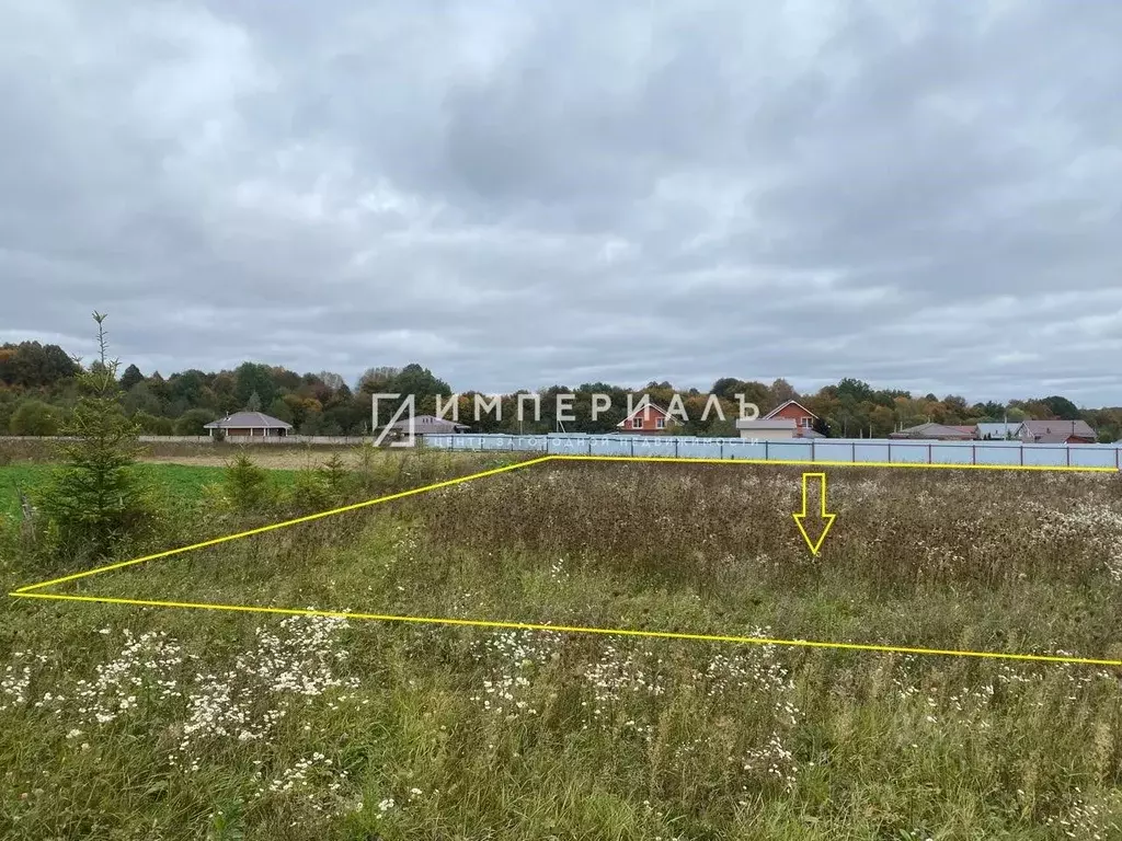 Участок в Калужская область, Жуковский муниципальный округ, Чубарово ... - Фото 2