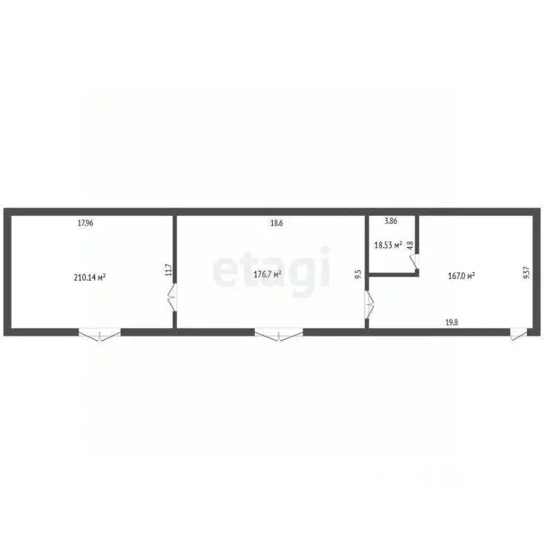 Склад в Забайкальский край, Чита Вокзальная ул., 3Б (549 м) - Фото 2