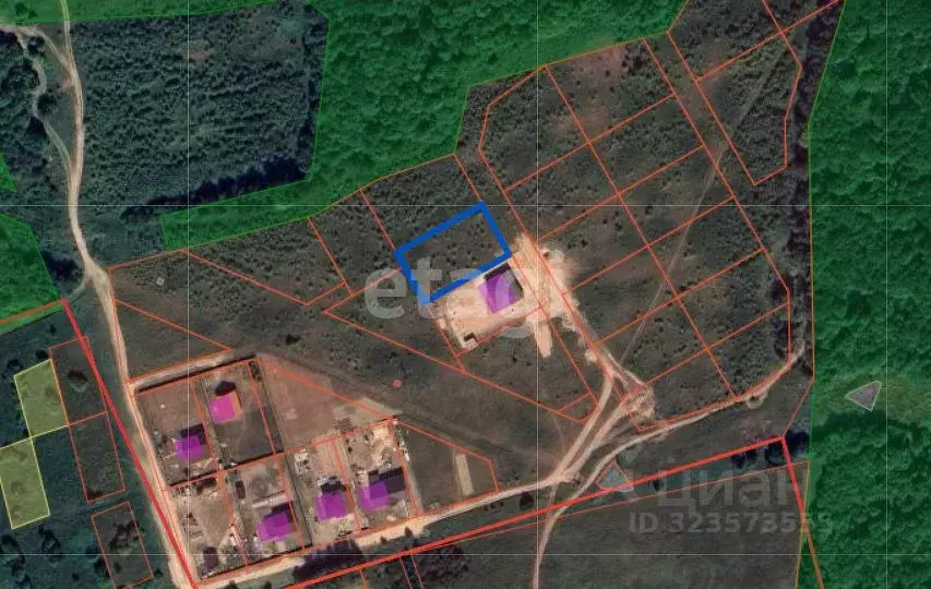 Участок в Смоленская область, Смоленский муниципальный округ, пос. ... - Фото 1