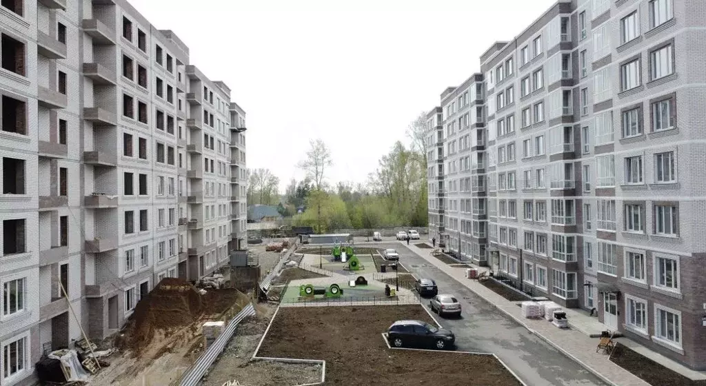1-к. квартира, 51,4 м, 8/8 эт. - Фото 1