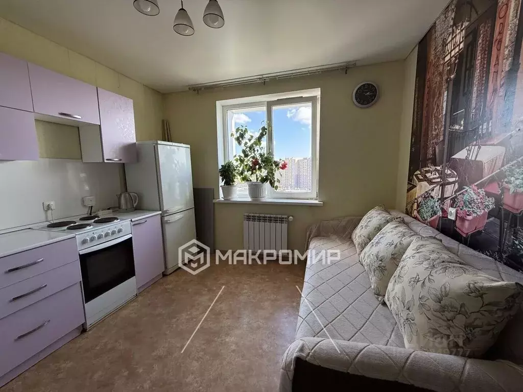 1-к кв. Татарстан, Казань ул. Тансык, 7 (39.8 м) - Фото 2
