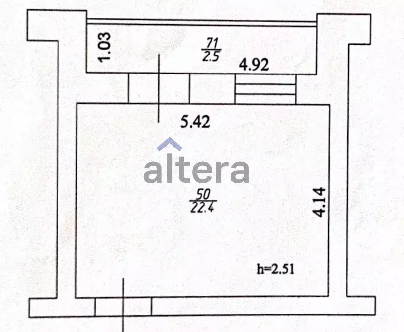 Студия Татарстан, Казань Агрызская ул., 78 (25.0 м) - Фото 1