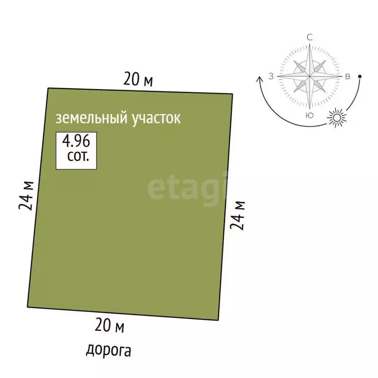 Участок в Мордовия, Саранск городской округ, Ялга рп, Наука СНТ  (4.0 ... - Фото 0