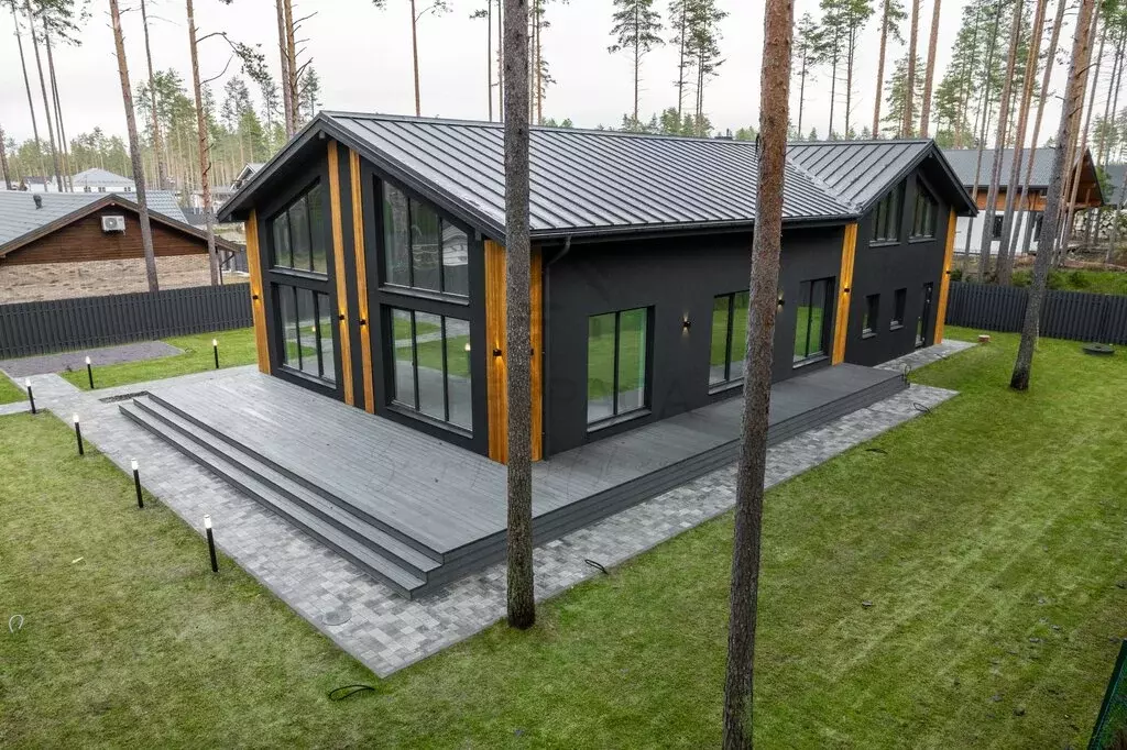 Дом в Выборгский район, городской посёлок Рощино (351.2 м) - Фото 2