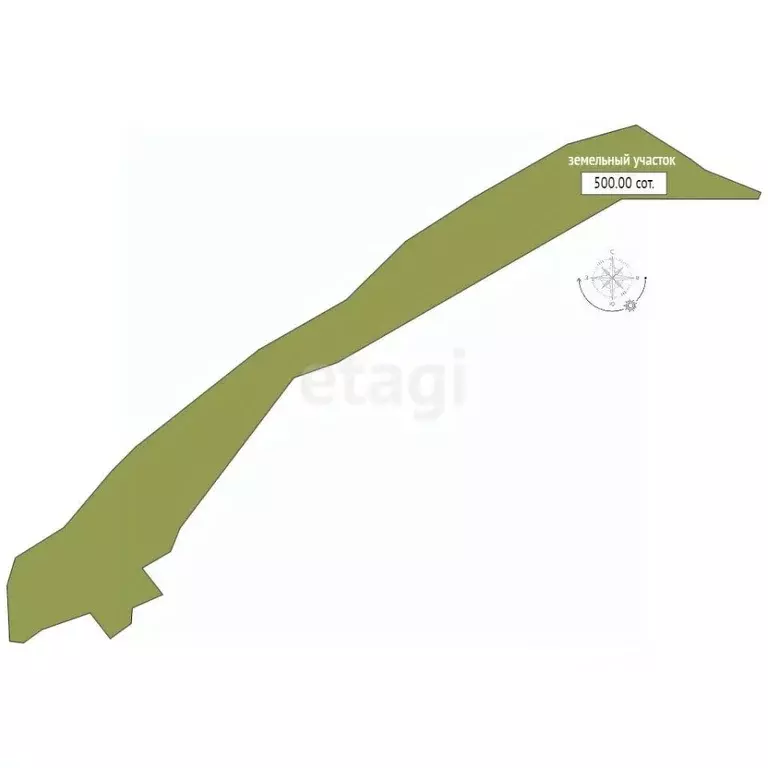 Участок в Новосибирская область, Мошковский район, с. Сокур ул. Тихая ... - Фото 2