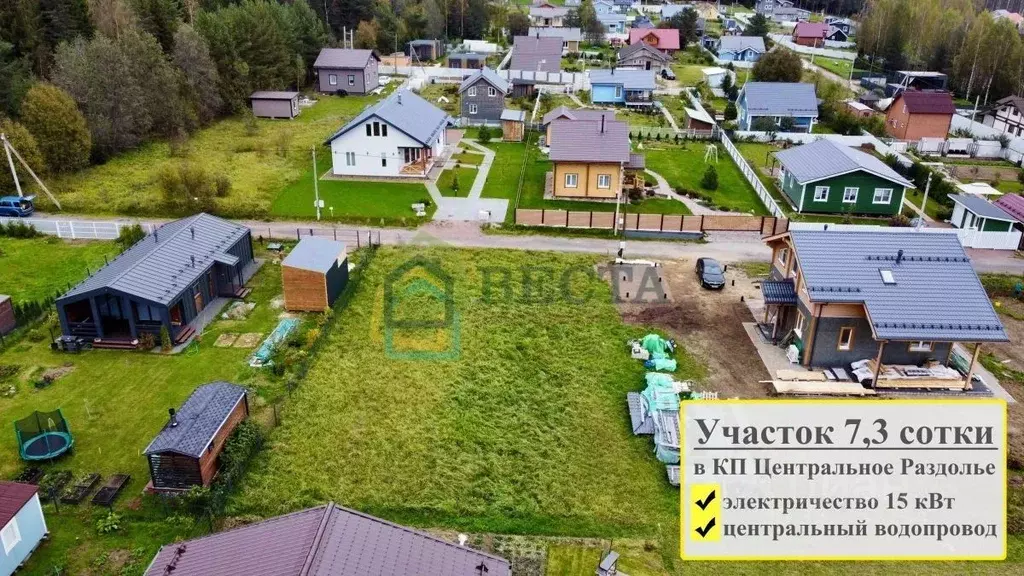 Участок в Ленинградская область, Приозерский район, Раздольевское ... - Фото 2