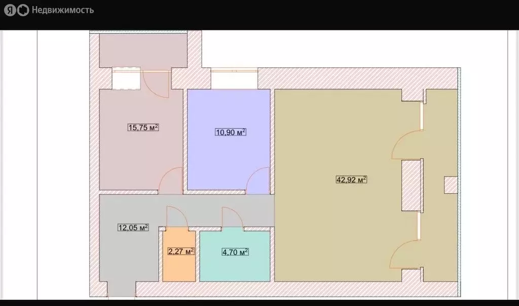 3-комнатная квартира: Кисловка, микрорайон Левобережный, улица Василия ... - Фото 0