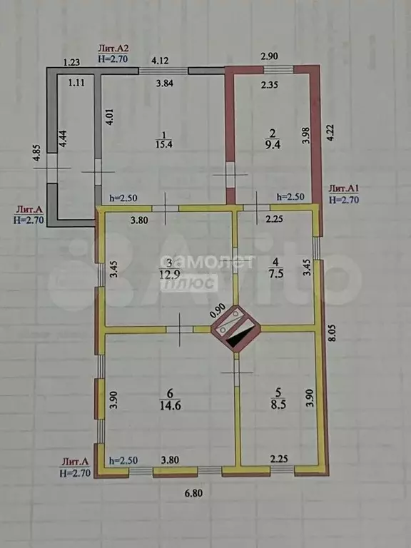 Дом 68,3 м на участке 9 сот. - Фото 0