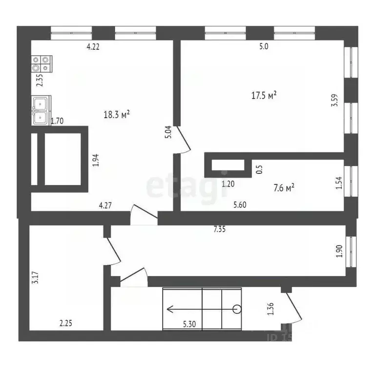 Дом в Нижегородская область, Выкса городской округ, Виля рп ул. 40 лет ... - Фото 2