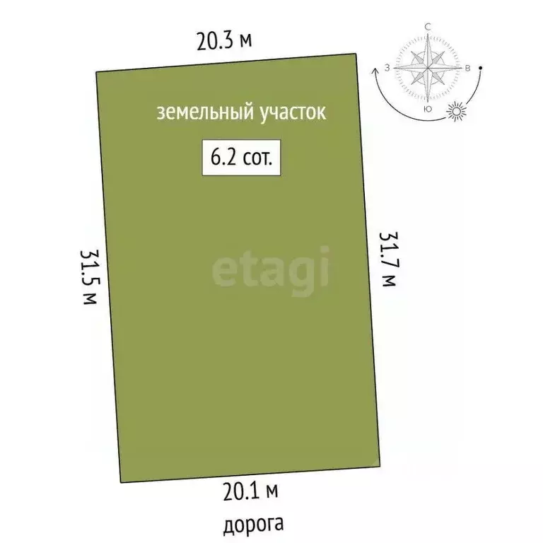 Участок в Мордовия, Саранск Пенсионер СТ,  (6.0 сот.) - Фото 2