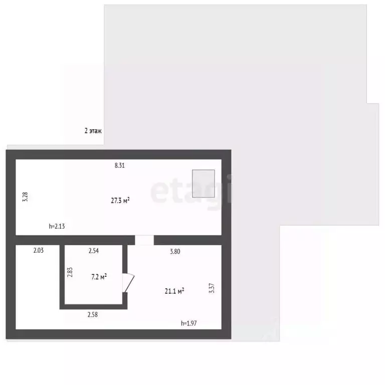 Дом в Забайкальский край, Чита ул. Красная Поляна, 27 (192 м) - Фото 2