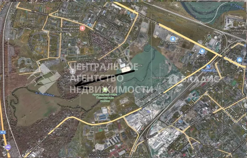 Участок в Рязанская область, Рязань Авангард СТ,  (5.0 сот.) - Фото 0