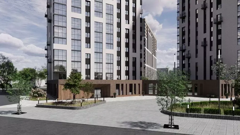 1-к кв. Иркутская область, Иркутск Лермонтов парк жилой комплекс (36.6 ... - Фото 1