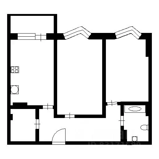 2-к кв. Ленинградская область, Кудрово г. Всеволожский район, ... - Фото 2