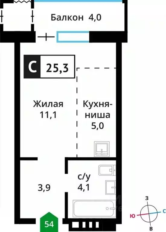 Студия Московская область, Красногорск городской округ, д. Аристово ... - Фото 0