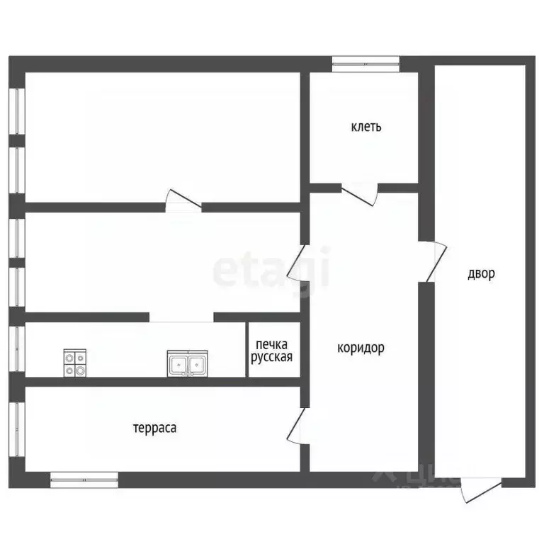 Дом в Владимирская область, Муром д. Пенза, ул. Трудовая, 9 (33 м) - Фото 1