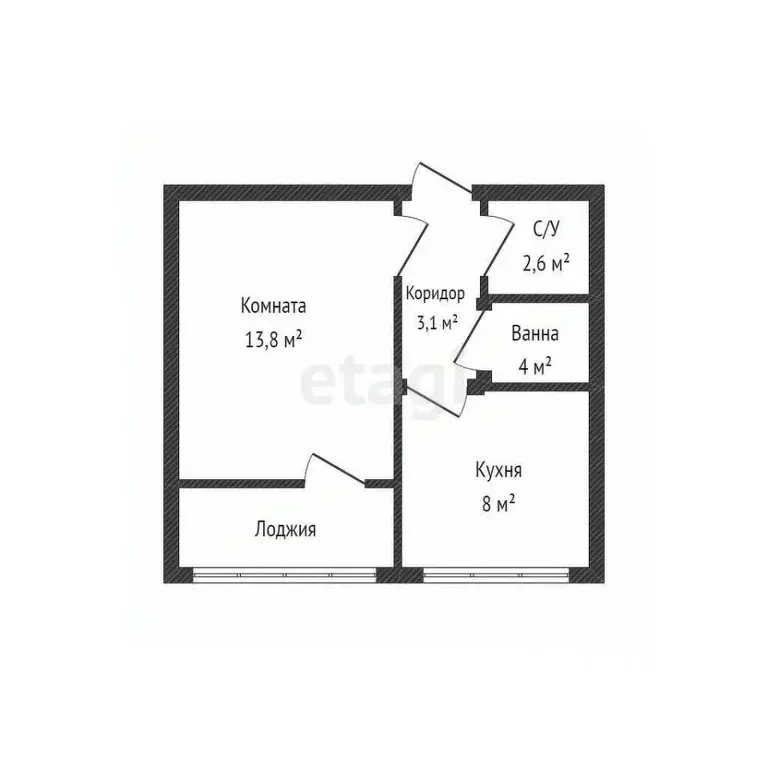 1-к кв. Краснодарский край, Новороссийск ул. Михаила Борисова, 15А ... - Фото 1