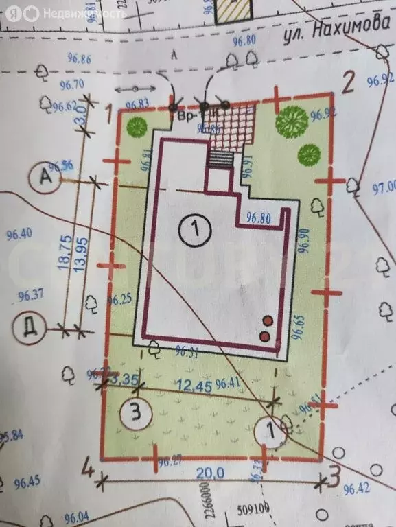 Участок в Ульяновск, улица Нахимова, 13 (6.57 м) - Фото 1