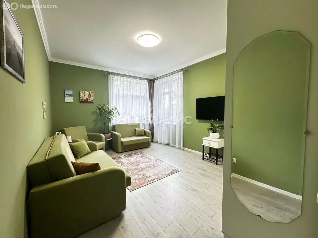 1-комнатная квартира: Светлогорск, Земляничная улица, 1к2 (43.2 м) - Фото 1