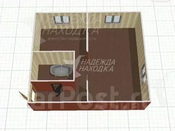 1-к кв. Приморский край, Находка ул. Гагарина, 2 (32.0 м) - Фото 2