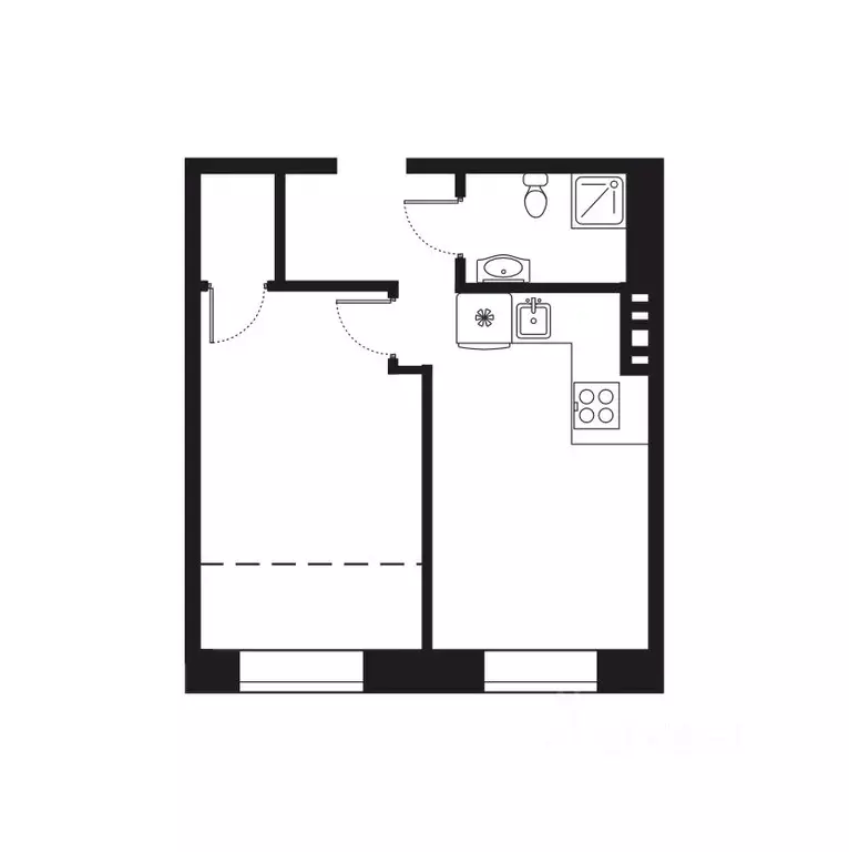 1-к кв. Иркутская область, Иркутск наб. Верхняя, 131 (42.8 м) - Фото 0