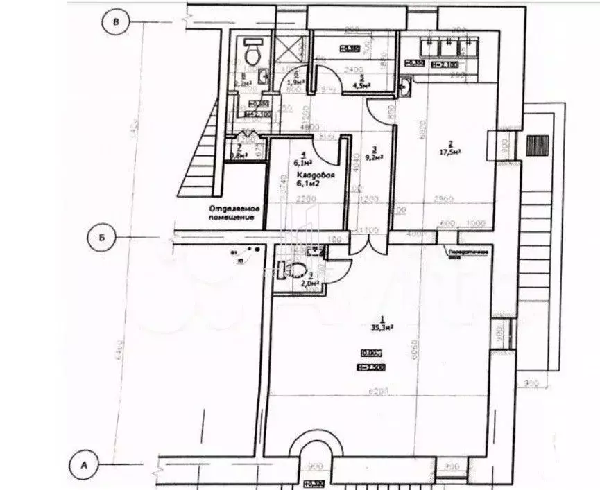 Помещение свободного назначения в Санкт-Петербург ул. Бабушкина, 48 ... - Фото 2