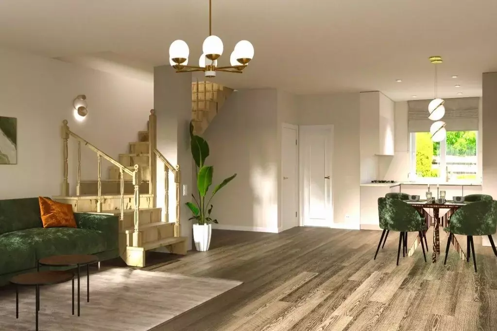 Таунхаус в Нижегородская область, Бор ул. Шаляпина, 4 (103 м) - Фото 1