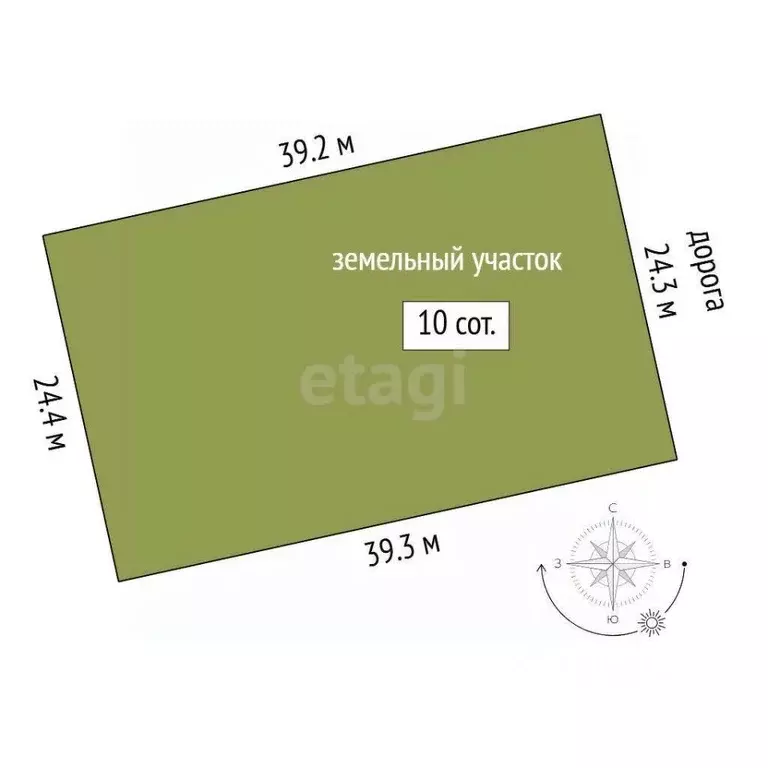 Участок в Тюменская область, Тюменский муниципальный округ, с. Ембаево ... - Фото 2