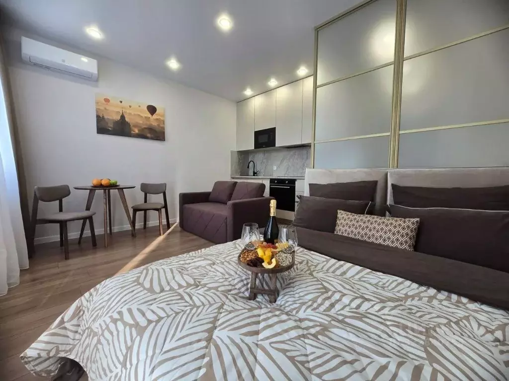 Студия Ростовская область, Ростов-на-Дону ул. Нансена, 109 (30.0 м) - Фото 1