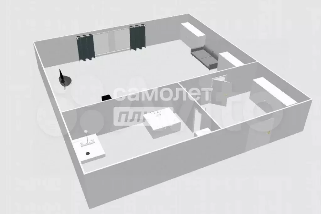 Квартира-студия, 22,4 м, 4/16 эт. - Фото 0