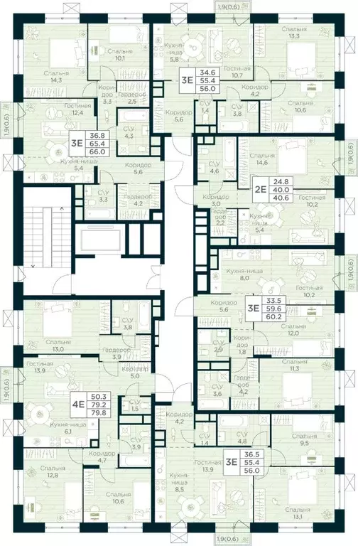 1-к кв. Башкортостан, Уфа Глумилино жилрайон, Урман Сити жилой ... - Фото 2