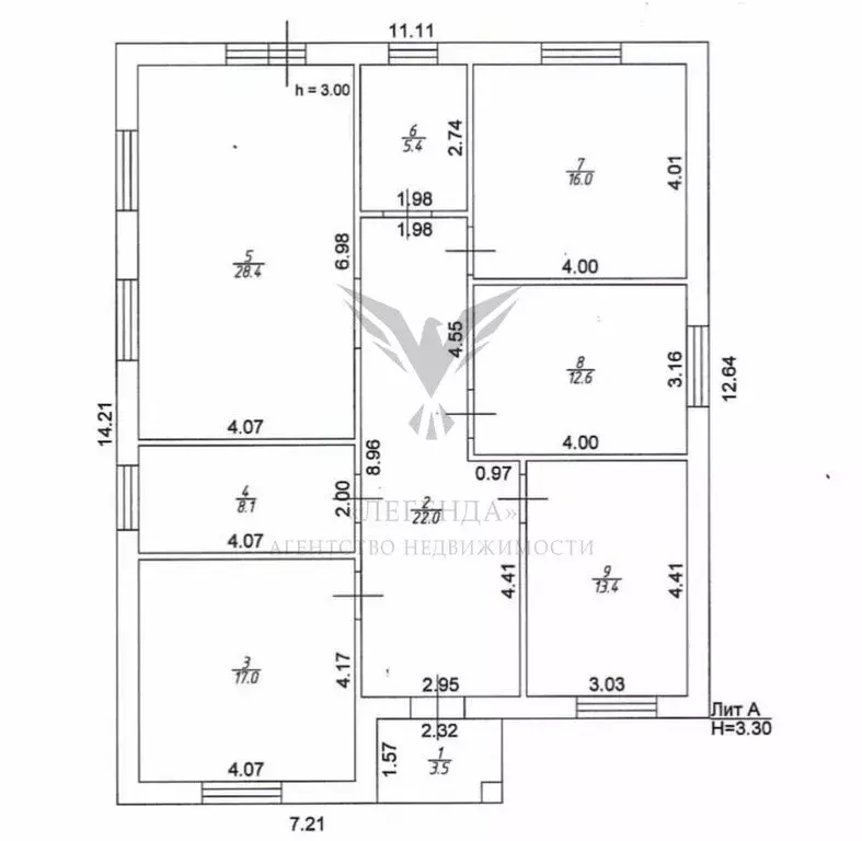 Дом в село Сокуры, коттеджный посёлок Новые Сокуры - 2, улица ... - Фото 2