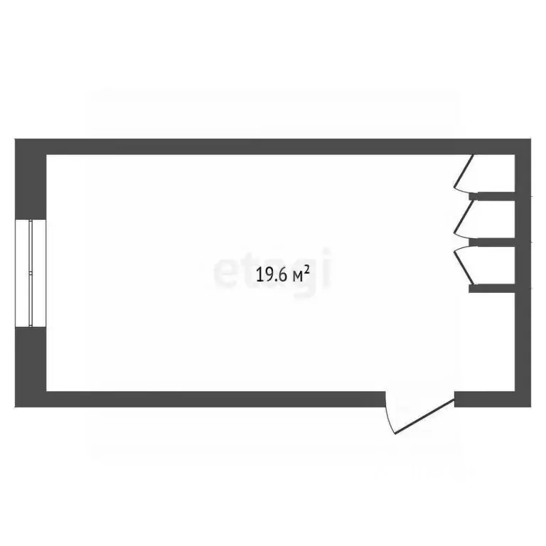 Студия Саха (Якутия), Якутск ул. Дзержинского, 22/6 (19.6 м) - Фото 1