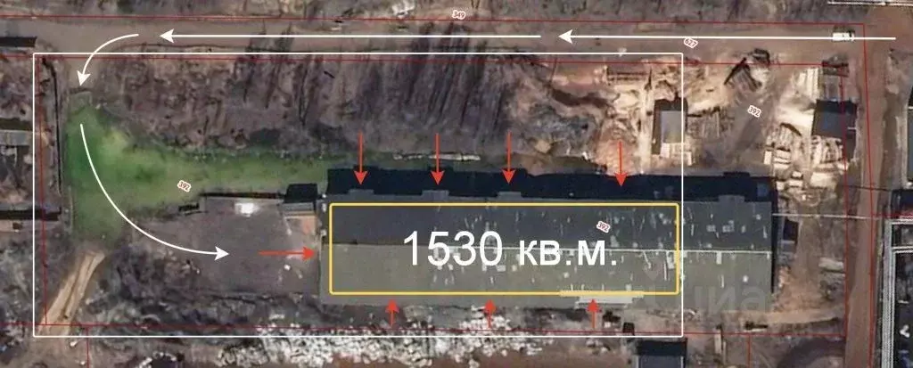 Склад в Костромская область, Кострома Московская ул., 105Д (1530 м) - Фото 1