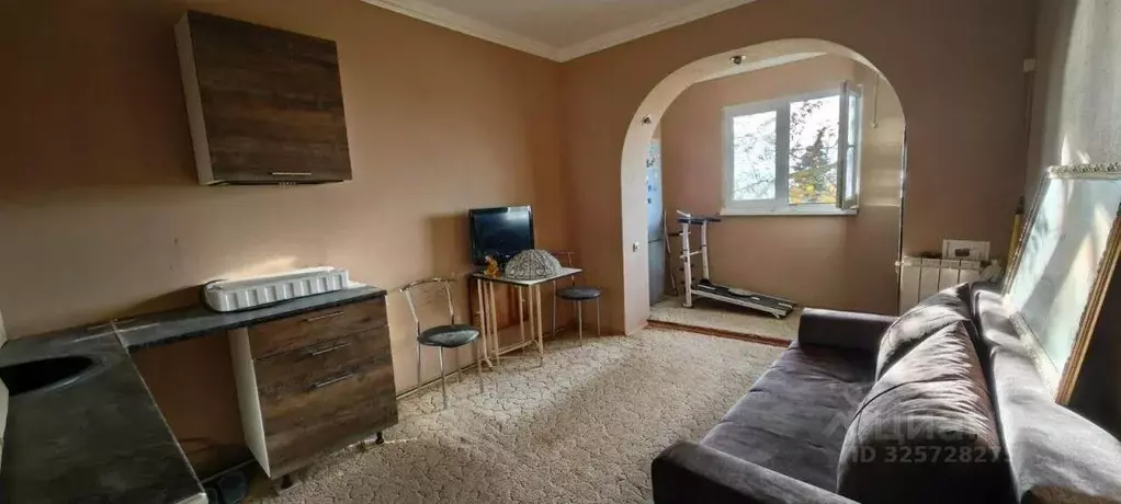 Студия Краснодарский край, Сочи Адлер жилрайон, ул. Голубые Дали (18.0 ... - Фото 1