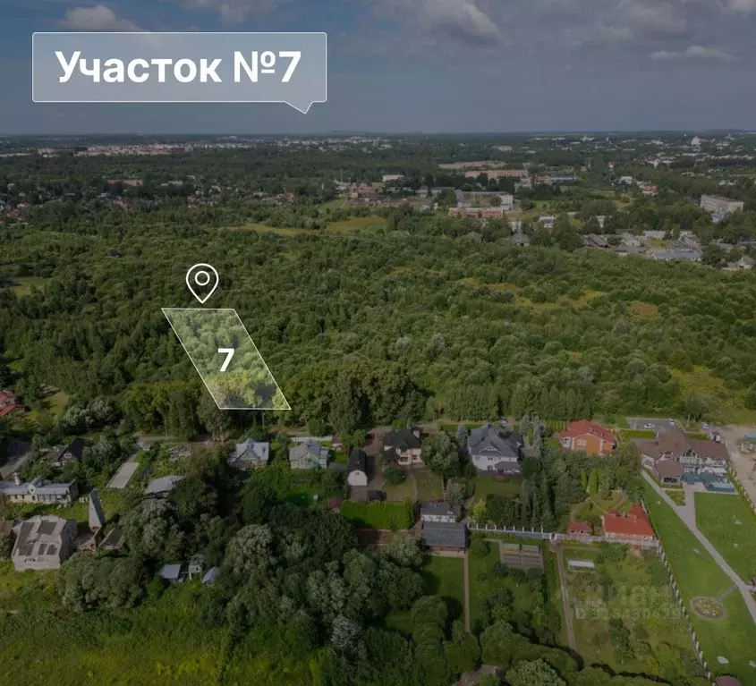 Участок в Санкт-Петербург пос. Тярлево, Садовая ул. (20.62 сот.) - Фото 1